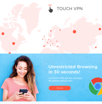 Touch VPN – Secure and unlimited VPN proxy