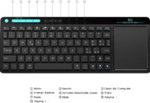 Rii Mini i18 | Tastiera Wireless multimediale