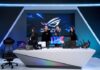 ASUS | Desktop ROG G22CH con illuminazione Aura dall’angolo sinistro