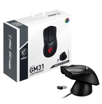 MSI | Mouse CLUTCH GM31 LIGHTWEIGHT Wireless