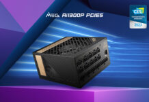 MSI | PSU MEG Ai1300P PCIE5 ATX 3.0 80-Plus Platinum