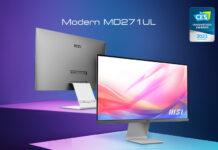 MSI | MSI Modern MD271UL per aziende e produttività | CES 2023 reprise