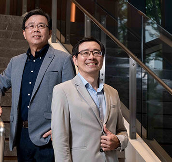 ASUS tra le migliori aziende al mondo secondo il TIME Samson Hu (a sinistra) e SY Hsu (a destra), co-CEO di ASUS