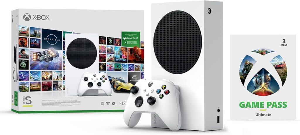 Xbox Series S Bundle + 3 mesi Game Pass Ultimate a 249€
