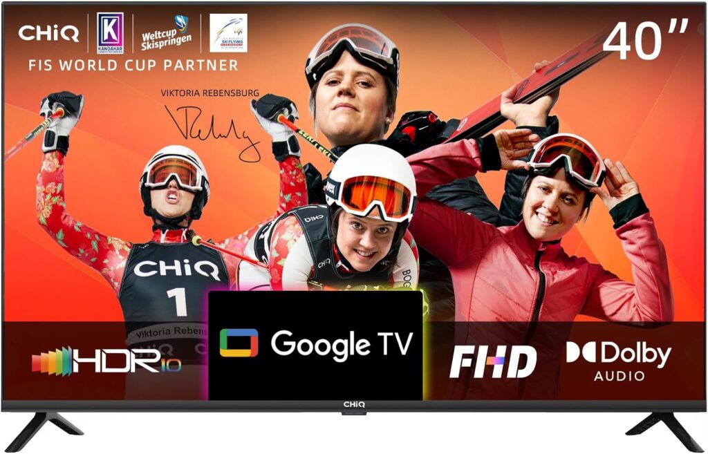 CHiQ L40H7G TV da 40 pollici, Smart TV, Full HD 1080P