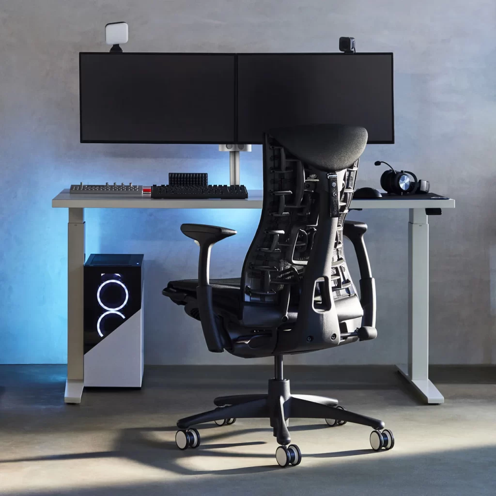 Herman Miller Embody. Migliori sedie Gaming 2024.