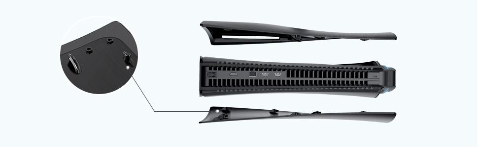 Come installare faceplate PS5