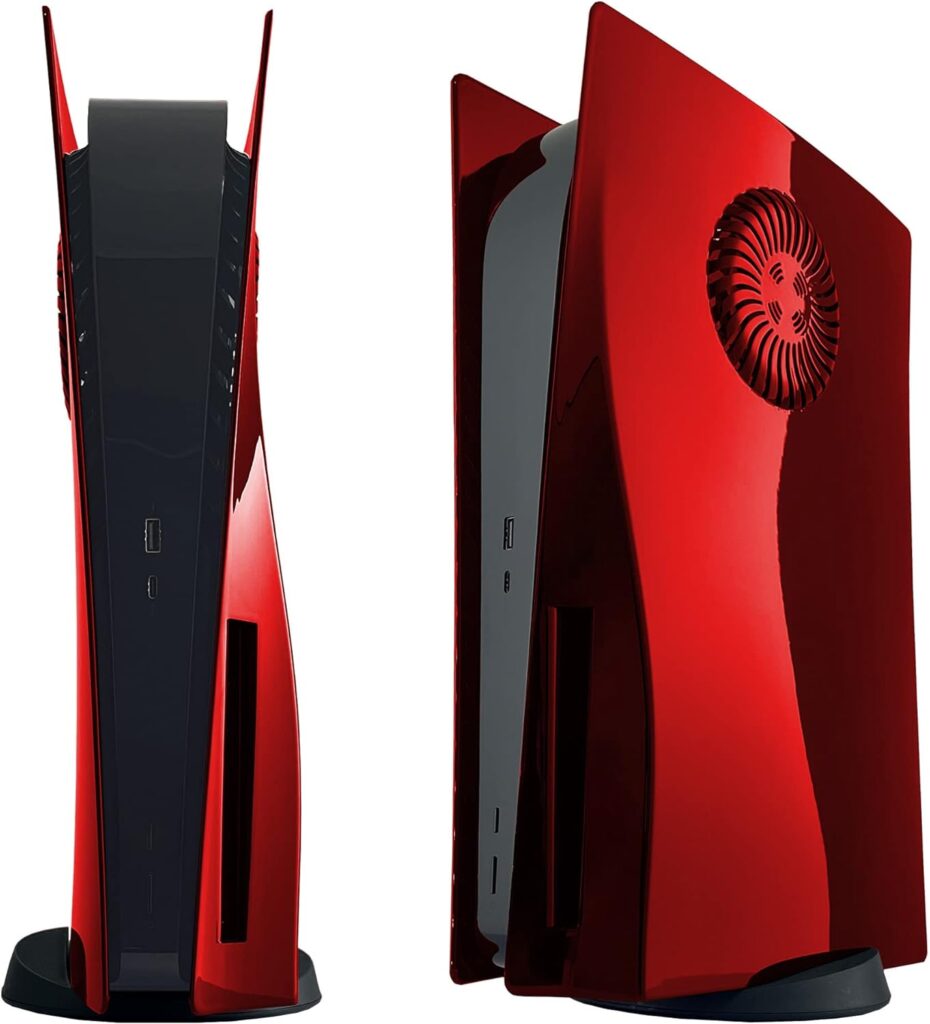 Cover rossa lucida PS5