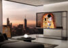 Il primo TV OLED trasparente wireless al mondo