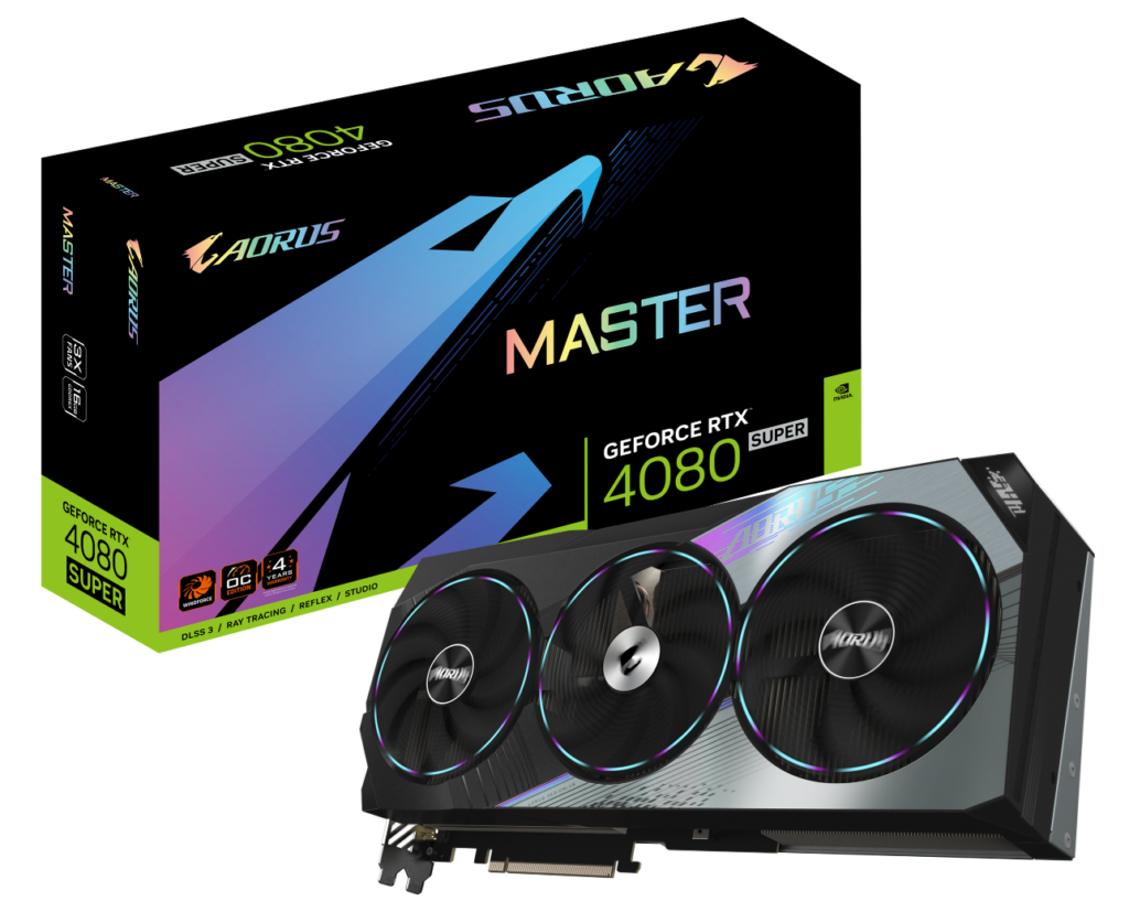 AORUS GeForce RTX 40 SUPER di GIGABYTE