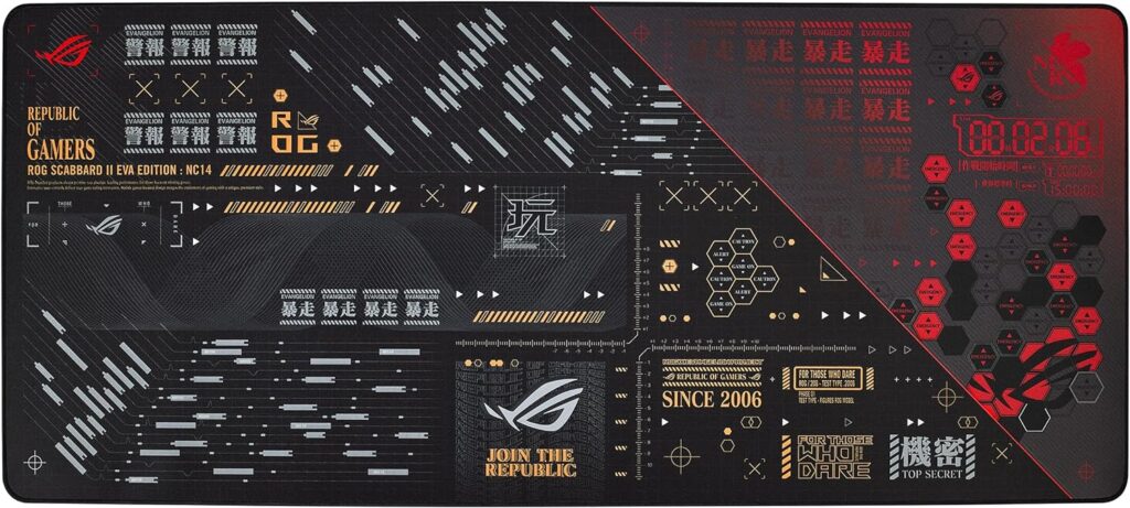ROG Scabbard II Eva Edition Extended Gaming Mouse Pad