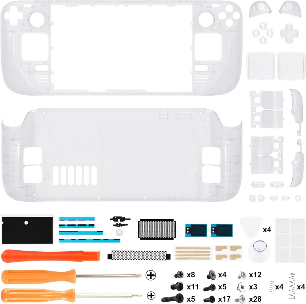 eXtremeRate Cover Scocca Pulsanti per Steam Deck LCD