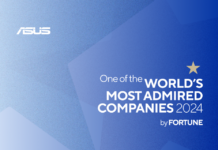 ASUS tra le aziende più ammirate al mondo del 2024