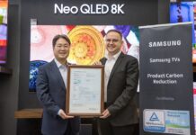 Samsung Electronics ottiene la certificazione “Product Carbon Reduction”