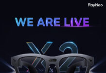 Gli occhiali AR RayNeo X2 su Indiegogo, parte il crowdfunding