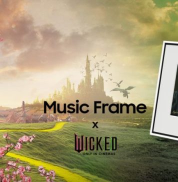 Samsung Electronics presenta Music Frame WICKED Edition