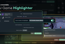 AI Game Highlighter di Streamlabs, la nuova funzionalità