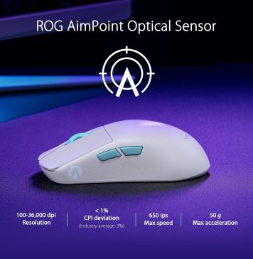 ASUS ROG Harpe Ace in SCONTO, la versione Aim Lab Edition