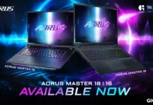 Laptop MASTER 18 e 16 di GIGABYTE: ora disponibili