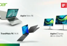 I PC Acer TravelMate e Aspire vincono gli iF Design Awards nel 2025