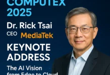 MediaTek al COMPUTEX 2025 terrà un discorso di apertura