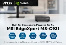 MSI presenta il supercomputer EdgeXpert MS-C931: basato su NVIDIA DGX Spark