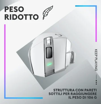 Logitech G502 X PLUS a metà prezzo (-44%)!
