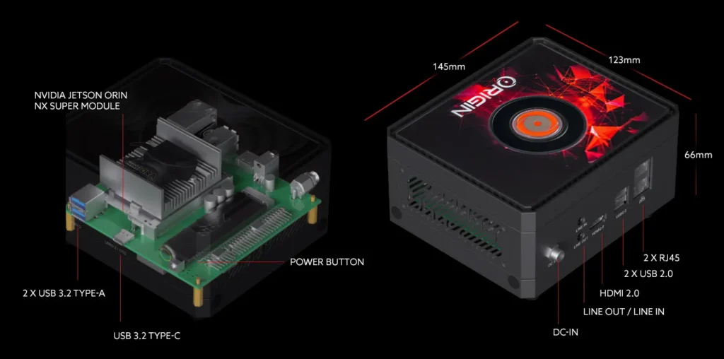 ORIGIN PC S-Class Edge AI: compatto e pronto all'uso