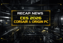 Recup: il CES 2026 di CORSAIR e ORIGIN PC