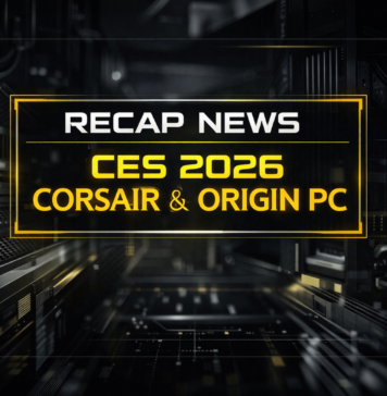 Recup: il CES 2026 di CORSAIR e ORIGIN PC